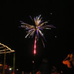 Illuminated Fireworks in Fiji
