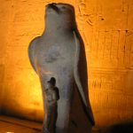 Illuminated Horus, Edfu Egypt