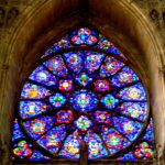 Illuminated Glass, Notre-Dame de Reims France