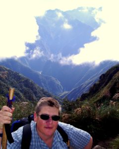 High on top of Peru in the Andes