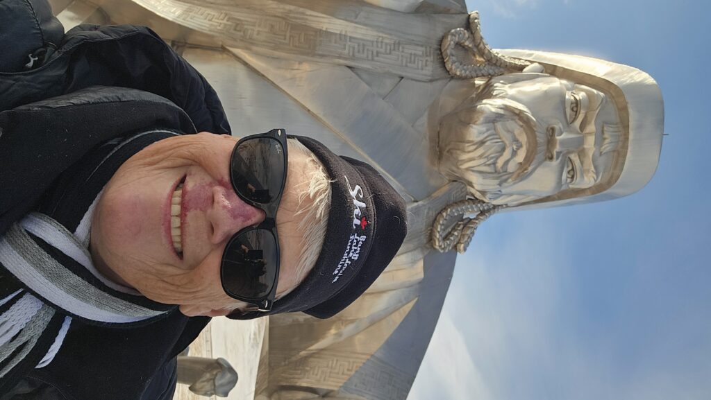 Genghis Kahn statue in Mongolia
