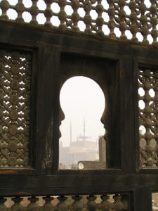 Silhouetted Mosque
