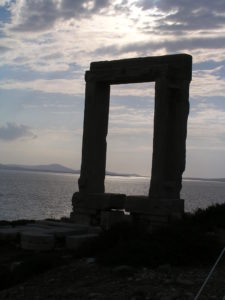 Silhouetted Naxos