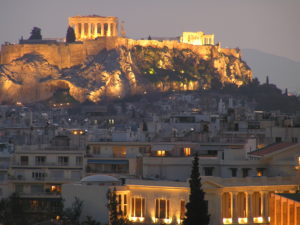 Illuminated Athens