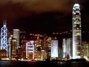 Illuminated Hong Kong