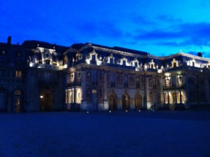 Illuminated Palace of Versailles