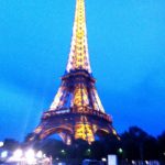 Illuminated Eiffel Tower