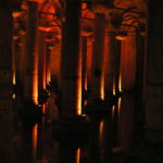 Illuminated Columns, Basilica Cistern Istanbul