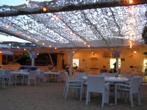 Illuminated Cover, Mykonos Taverna