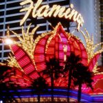 Illuminated Flamingo, Las Vegas