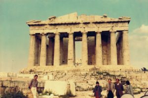 My first ever photo of the Parthenon when backpacking in 1985