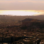 Athens from on top of Lykabettus Hill