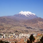 On top of La Paz, Bolivia