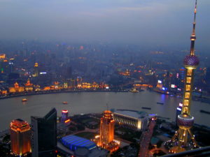 On top of Shanghai, China