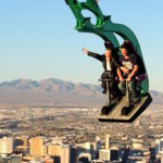 On top of Las Vegas on the Insanity ride