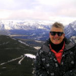 On top of Mt Norquay, Canada