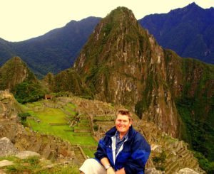 At the Sun Gate at Machu Picchu, Peru