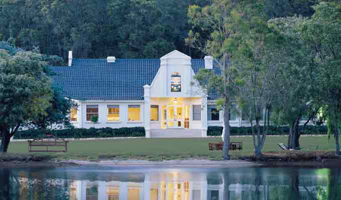 Cape Lodge in Margaret's River wine district