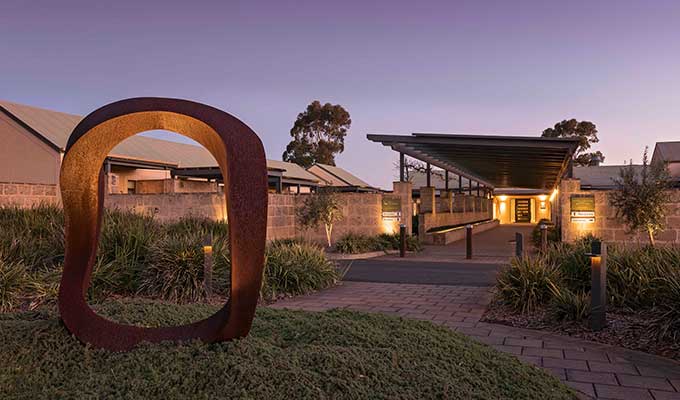 The entrance to The Louise in Barossa Valley