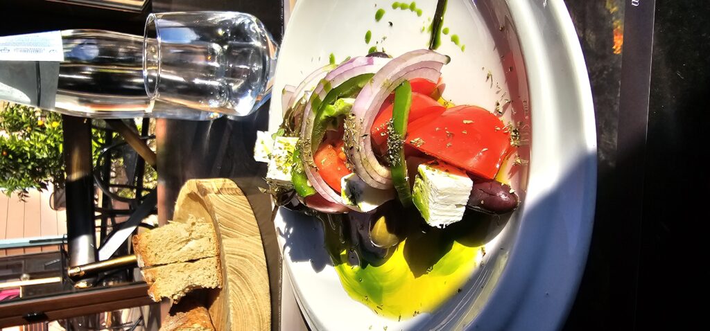 Best presented Greek Salad I think Ive ever seen