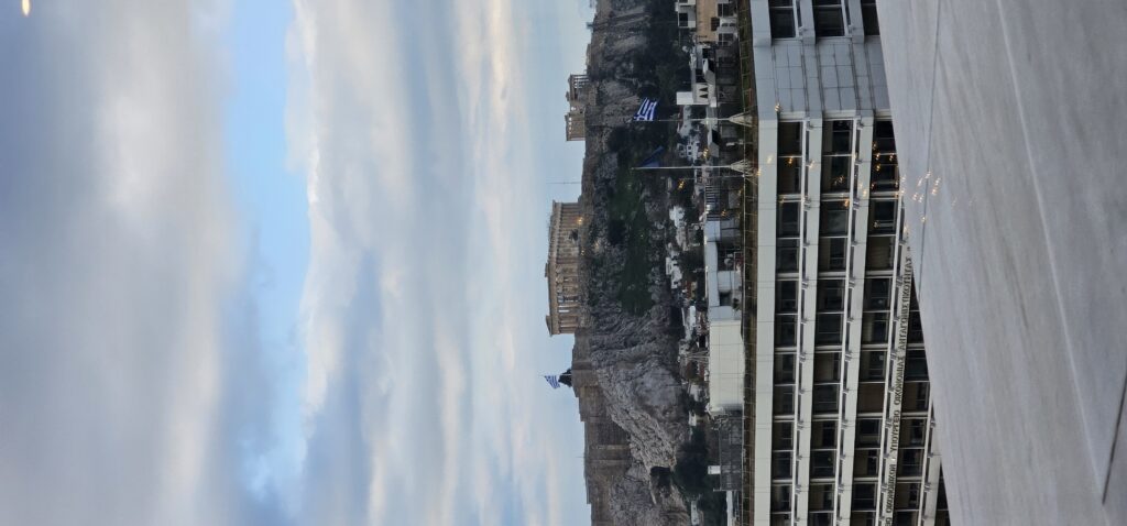 King George Hotel - view from breakfast room